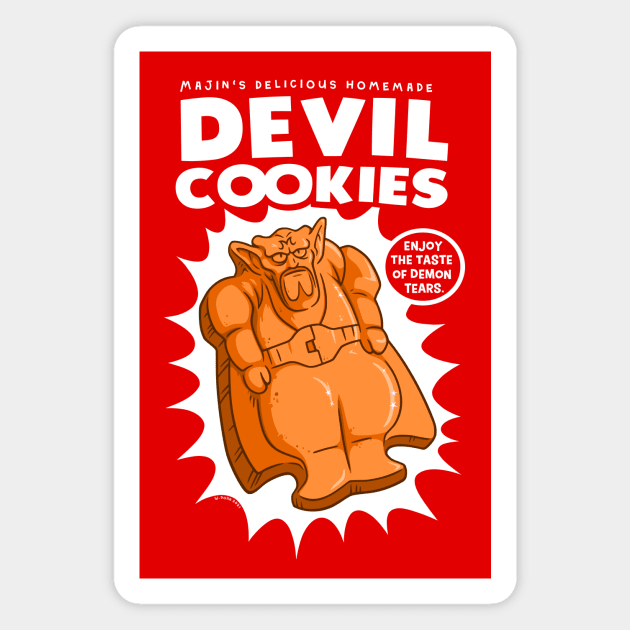 Devil Cookies Magnet by wloem